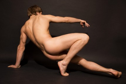 Un homme nu : homme nu artistique de dos du 25 février 2011
